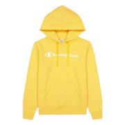 Hoodie Champion , Yellow , Dames