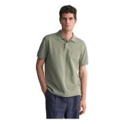 Futura Korte Mouw Polo Gant , Green , Heren