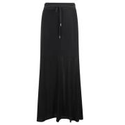 Elastische Taille Rok Helmut Lang , Black , Dames