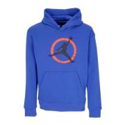 Grafische Fleece Hoodie Lange Mouw Jordan , Blue , Heren