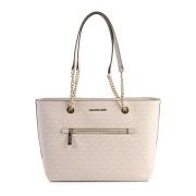 Nude Chain Tote Tas Michael Kors , Beige , Dames