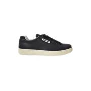 Leren Sneakers Platte Schoenen Church's , Black , Heren