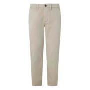 Reguliere Chino Broek Lange broek Pepe Jeans , Beige , Heren