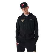 NBA Chicago Bulls Hoodie New Era , Black , Heren