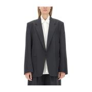 Oversize Blazer Shirt Combo Alexander Wang , Black , Dames