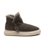 Shearling Land Laarzen Voile Blanche , Gray , Dames