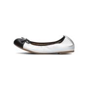 Zilveren Ballerina's met Strik Unisa , Gray , Dames