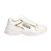 Hiker Sneakers voor Vrouwen Versace Jeans Couture , White , Dames