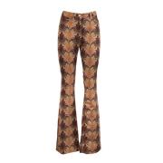 Flared Jeans met Paisley Print Etro , Multicolor , Dames