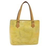 Pre-owned Leather louis-vuitton-bags Louis Vuitton Vintage , Yellow , ...