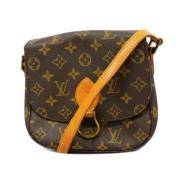 Pre-owned Fabric louis-vuitton-bags Louis Vuitton Vintage , Brown , Da...