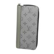 Pre-owned Fabric wallets Louis Vuitton Vintage , Gray , Heren