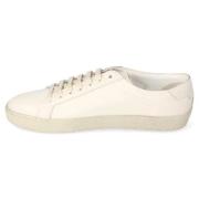 Leather sneakers Saint Laurent , White , Dames