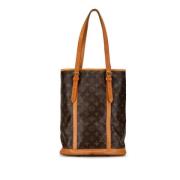 Pre-owned Canvas louis-vuitton-bags Louis Vuitton Vintage , Brown , Da...