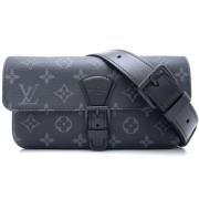 Pre-owned Canvas louis-vuitton-bags Louis Vuitton Vintage , Black , Da...