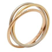 Pre-owned Metal rings Cartier Vintage , Yellow , Dames