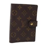 Pre-owned Canvas home-office Louis Vuitton Vintage , Brown , Dames