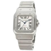 Pre-owned Stainless Steel watches Cartier Vintage , Gray , Heren