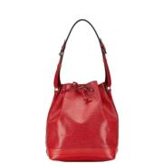 Pre-owned Leather louis-vuitton-bags Louis Vuitton Vintage , Red , Dam...