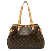 Pre-owned Fabric louis-vuitton-bags Louis Vuitton Vintage , Brown , Da...