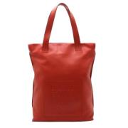 Pre-owned Leather totes Loewe Pre-owned , Red , Dames