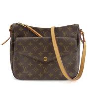 Pre-owned Fabric louis-vuitton-bags Louis Vuitton Vintage , Brown , Da...