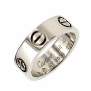 Pre-owned White Gold rings Cartier Vintage , Gray , Dames