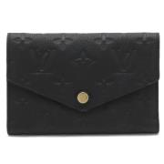 Pre-owned Fabric wallets Louis Vuitton Vintage , Black , Dames