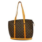 Pre-owned Fabric louis-vuitton-bags Louis Vuitton Vintage , Brown , Da...