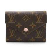 Pre-owned Fabric wallets Louis Vuitton Vintage , Brown , Dames