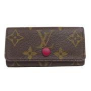 Pre-owned Fabric key-holders Louis Vuitton Vintage , Brown , Dames