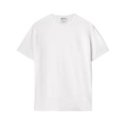 Korte Mouw T-shirt GAS , White , Heren