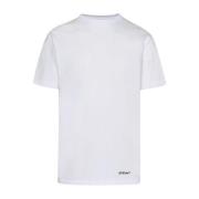 Witte Katoenen T-Shirt Ss22 Off White , White , Heren