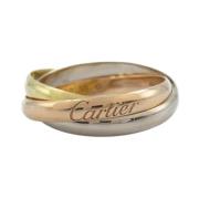 Pre-owned Rose Gold rings Cartier Vintage , Yellow , Dames