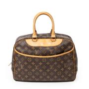 Pre-owned Canvas handbags Louis Vuitton Vintage , Brown , Dames