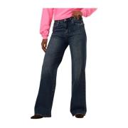 Wide Leg Jeans Maddy Circle of Trust , Blue , Dames