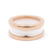 Pre-owned Rose Gold rings Bvlgari Vintage , Yellow , Dames