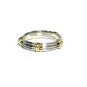 Pre-owned Yellow Gold dior-jewelry Dior Vintage , Gray , Dames