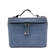 Pre-owned Fabric dior-bags Dior Vintage , Blue , Dames