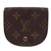 Pre-owned Canvas wallets Louis Vuitton Vintage , Brown , Dames