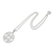 Pre-owned White Gold necklaces Cartier Vintage , Gray , Dames