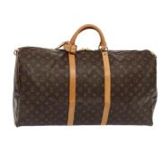 Pre-owned Canvas louis-vuitton-bags Louis Vuitton Vintage , Brown , Da...