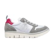 Schattige hardloopschoenen Nylon/Suede Microfiber Panchic , White , Da...