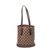 Pre-owned Canvas louis-vuitton-bags Louis Vuitton Vintage , Brown , Da...