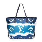 Pre-owned Coated canvas shoulder-bags Louis Vuitton Vintage , Blue , D...