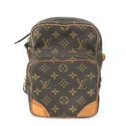 Pre-owned Fabric louis-vuitton-bags Louis Vuitton Vintage , Brown , Da...