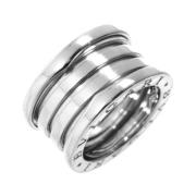 Pre-owned White Gold rings Bvlgari Vintage , Gray , Dames