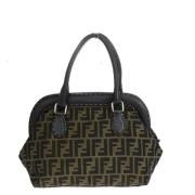 Pre-owned Canvas fendi-bags Fendi Vintage , Brown , Dames