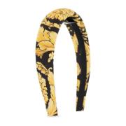 Gestreepte hoofdband Versace , Yellow , Dames