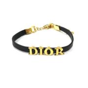 Pre-owned Fabric dior-jewelry Dior Vintage , Black , Dames